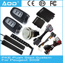 For Peugeot 3008 Auto Engine PKE remote start button start