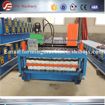 double layered trapezoid roll forming machine C8-21