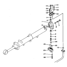 كوماتسو D155A-1 اسطوانة ASS&#39;Y LH 175-63-13300