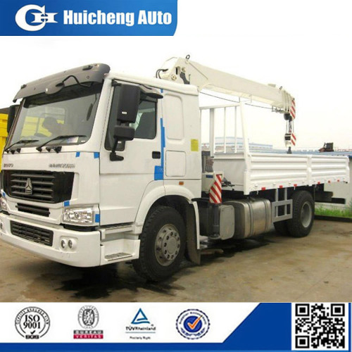 HOWO 6x4 truck with crane 10 ton crane truck