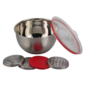 Kitchen Mixing Bowl with Transparent Lid