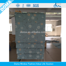 Chain Control Roman Blinds with Embroidered Fabric