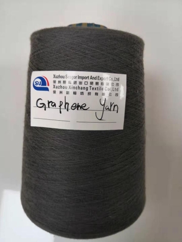 High strength graphene yarn