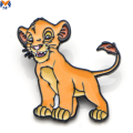 Metallhantverk Anpassad logotyp Pride Emamel Pins Gold