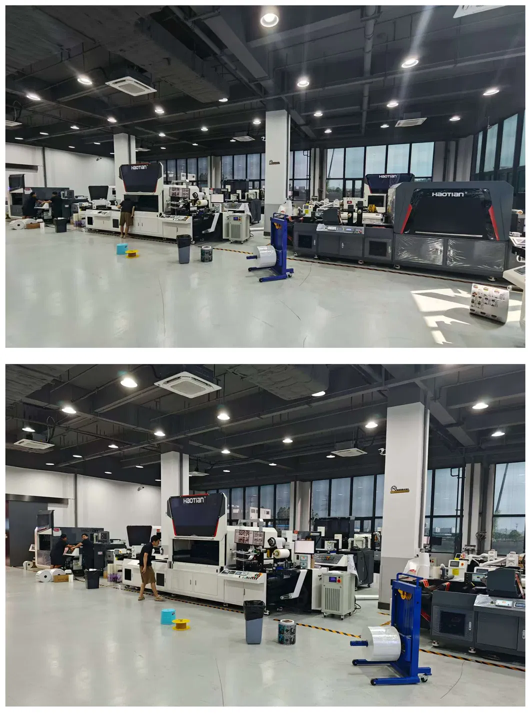 High Speed Inkjet Brushing Digital Printing Machine