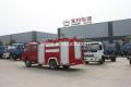 4ton Fire Truck Double Row Cab Model