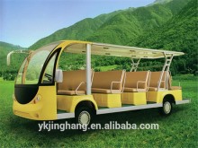 14 seats electric shuttle bus 5kw 72v