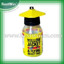 disposable fly trap bottle with fly bait, plastic fly trap, fly cup with fly attractant