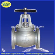DIN CAST IRON BELLOW SEALED GLOBE VALVE PN16