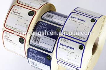 Paper Roll Print Labels,Roll label Printing,Custom adhesive label