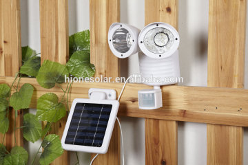 22 LED Solar PIR Motion Sensor Rechargeable Outdoor Security Light Garden Garage