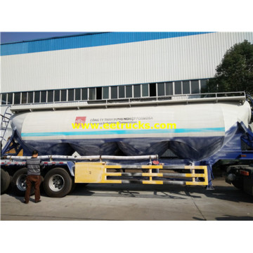 60m3 Tri-Axle foda Silo Trailers