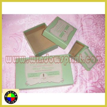 Recycle paperboard Lid and base box