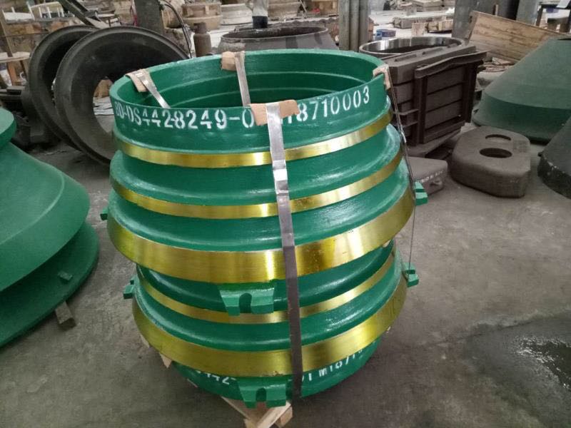 GP500S Casting Steel Cone Crusher Wear Parts Concave