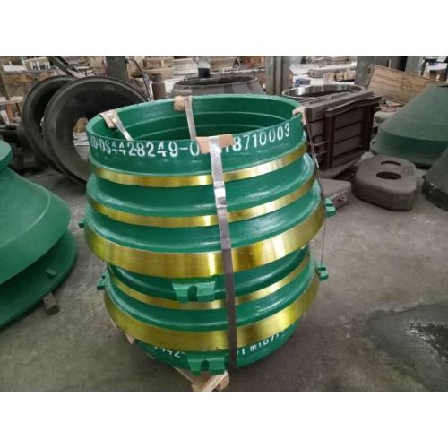 GP500S Casting Steel Cone Crusher Wear Parts Concave