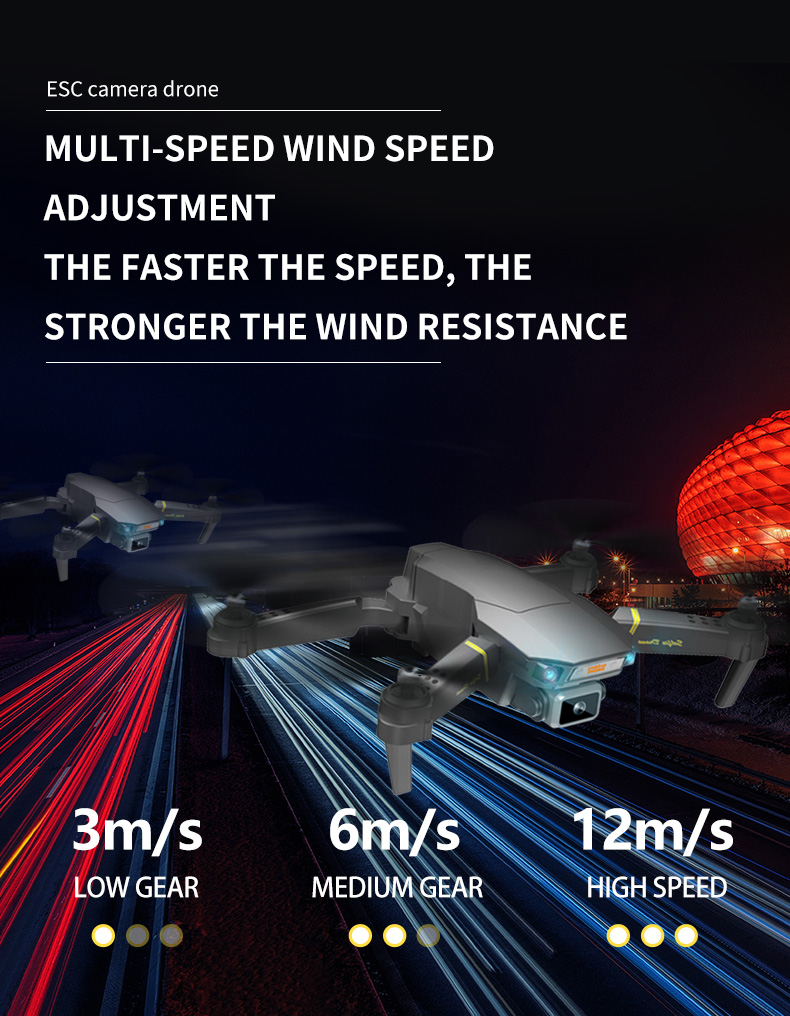 GD89 PRO HD Camera 1080P Live Video Drone RC Helicopter FPV Quadcopter Drone VS Drone E58 E520