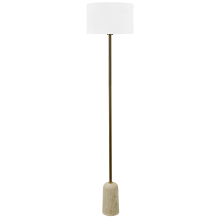 Elegant Cone Floor Lamps Using Natural Cave Stone