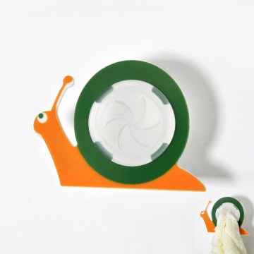 Snail design adhesive acrylic paper towel holder