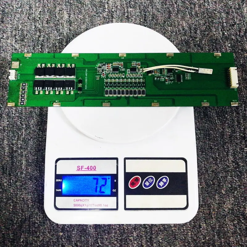 10s 15A PCM BMS for 36V 37V Li-ion/Lithium/ Li-Polymer 30V 32V LiFePO4 Battery Pack with Hdq, I2c Communication Protocol (PCM-L10S15-A57)