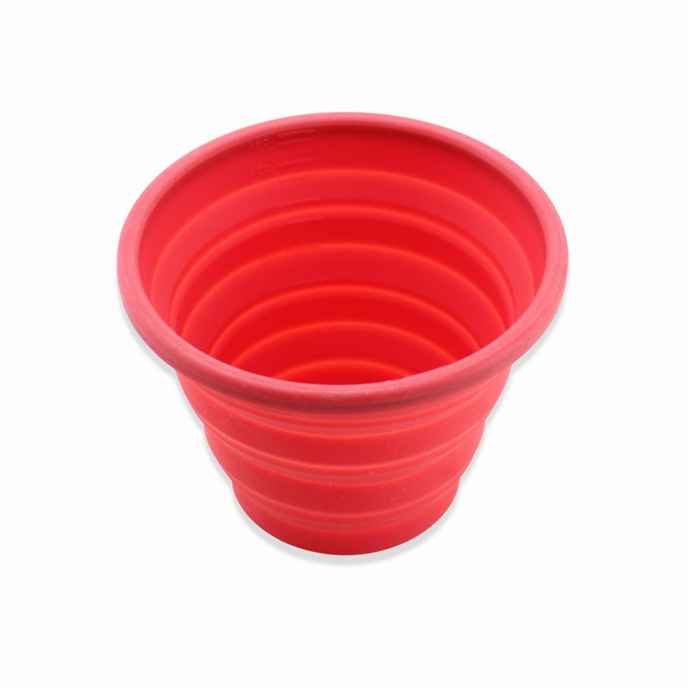 Tasse à mesurer pliable en silicone pour cuisine