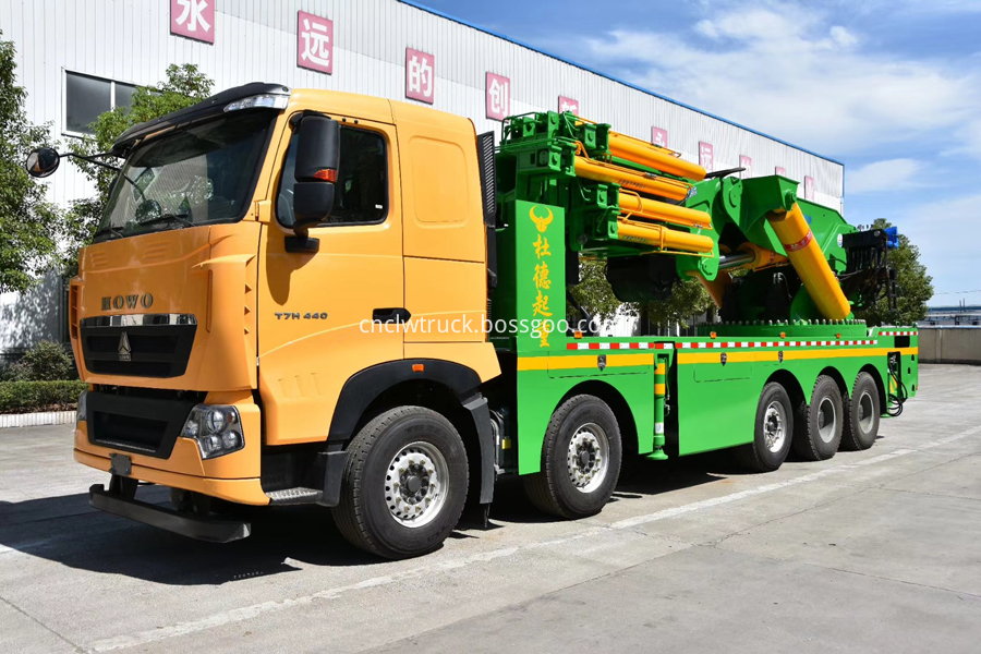howo truck mounted crane 3