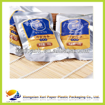 Good barrier aluminum foil vacuum bag for food packaging