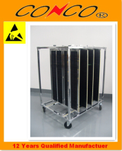 big size pcb trolley esd pcb storage cart