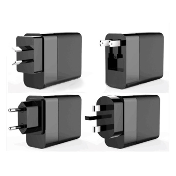 48W 3-portar Quick Charge3.0 USB-väggladdare