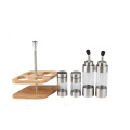 Salt Pepper Shaker And Oil Kettle Set