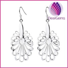 High quality sterling silver 925 phoenix fishhook earring