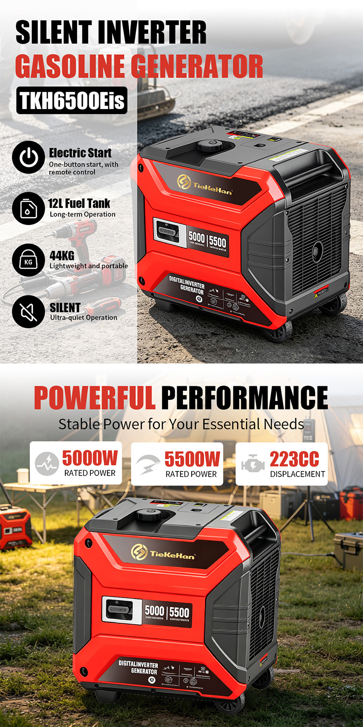 Generador de gasolina inversor TKH6500Eis(11) TKH6500Eis Inverter Gasoline Generator(11)