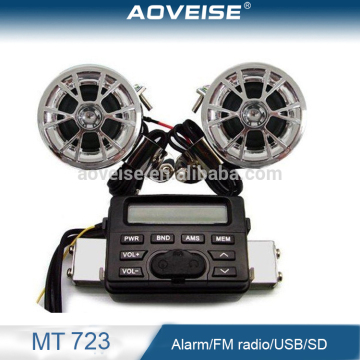 Motor Tricycle mp3 audio alarm system for motor cycle spare part with alarm MT723[AOVEISE]