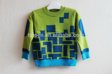 OEM Hot Sale pullover boys Long Sleeve sweater kids clothes