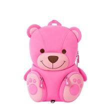 OMOI Bear Cartoon Plush Backpacks for Kids - Boys and Girls School Bags