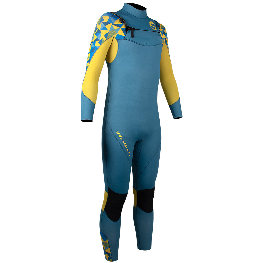 Seaskin Boys 3/2mm zip zip surfing neoprene fullsuits