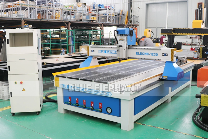 1230 Rotary Axis CNC Router for MDF Stair Step and Wooden Handrail