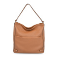 Frühlingstasche Naturleder Triangle Hobo Bag Tan