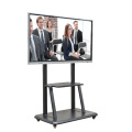 Grande monitor de videoconferência com tela sensível ao toque