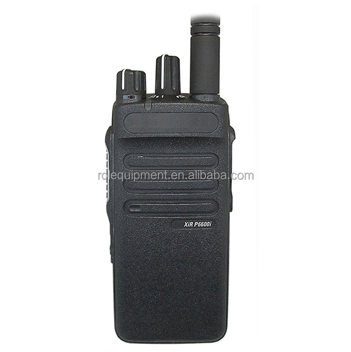 Xir P6600i Dmr Walkie Talkie 500km Encrypted Uhf Vhf Professional Digital Professional Walkie Talkie Two Way Radio