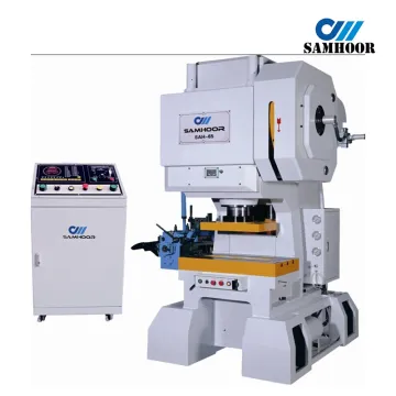 C-frame semiconductor lead frame metal stamping machine