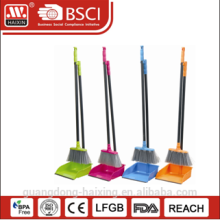 Popular plastic dustpan set w/brush