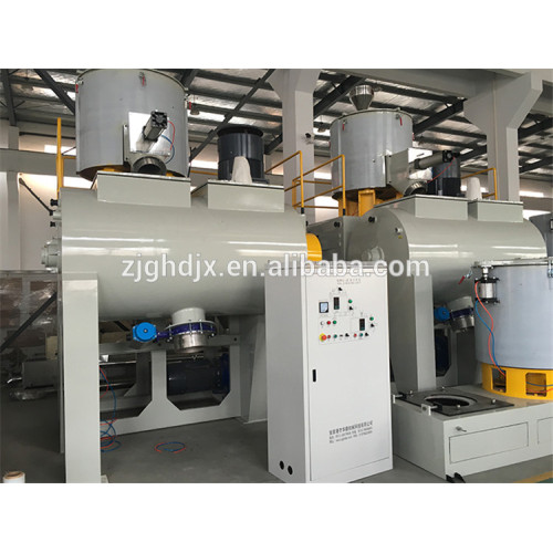 800L horizontale plastic mixermachine