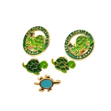 Freemasonry Emblem: The Turtle Y.B.Y.S.A.I.A. Masonic Lapel Pin