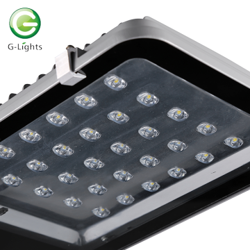 luz de rua led solar de alumínio ip65 100w à prova d&#39;água