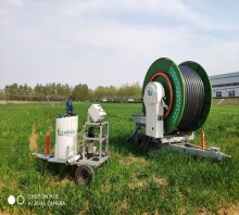 long service life, long PE pipe life, and high flow rate sprinkler irrigation machines Aquajet ll 75-20TW