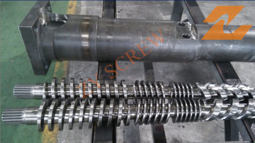 65/132 Conical Screw and Barrel