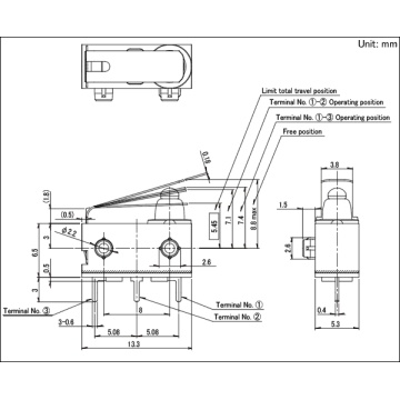 Waterproof type Detection switch