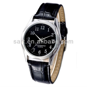 fashion watches men with leather brand