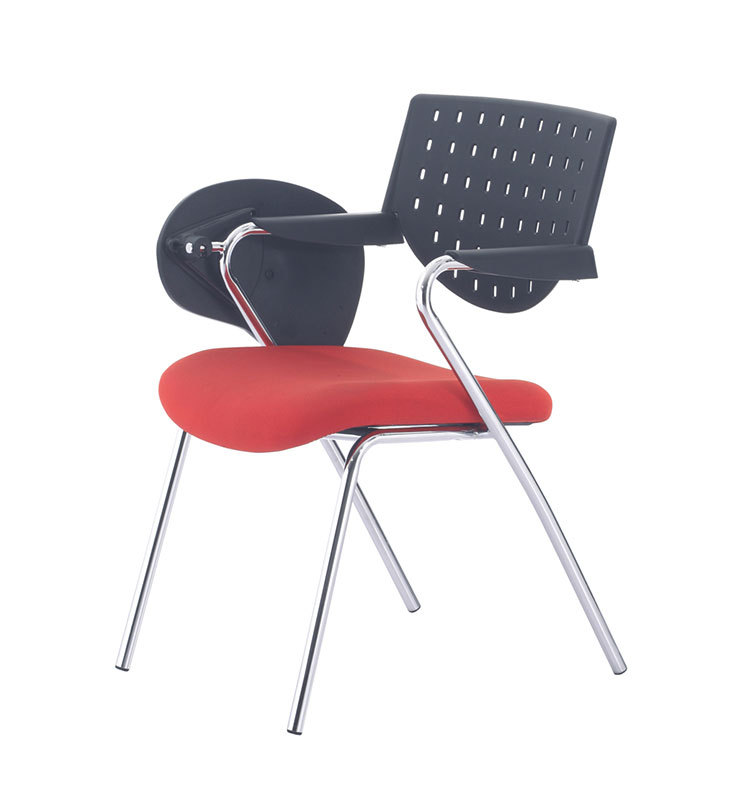 Wholesales Modern training room folding plastic student chair with writing pad