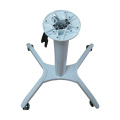 Gas Lift Height Adjustable Table Base With Wheels